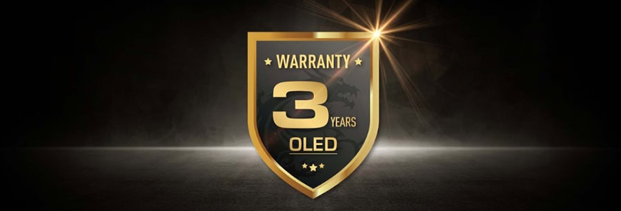3 yıl garanti ile OLED ekran, yüksek kalite ve dayanıklılık, oyun ve multimedya deneyimini geliştiren güvenilir teknolojik ürün.