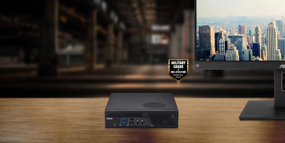 ASUS MiniPC PB63 Yüksek performanslı ASUS mini bilgisayar, masaüstü ve oyun bilgisayarı kullanımı için ideal, dayanıklı ve dayanıklı yapısıyla gamer ve ofis kullanıcılarına uygun.
