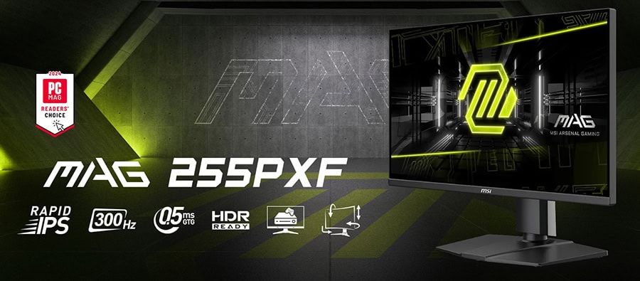 MSI MAG 255PXF Gaming Monitör H2