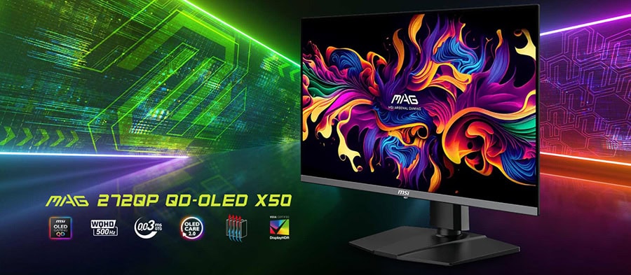 MSI MAG 272QP QD-OLED X50 Gaming Monitör H2