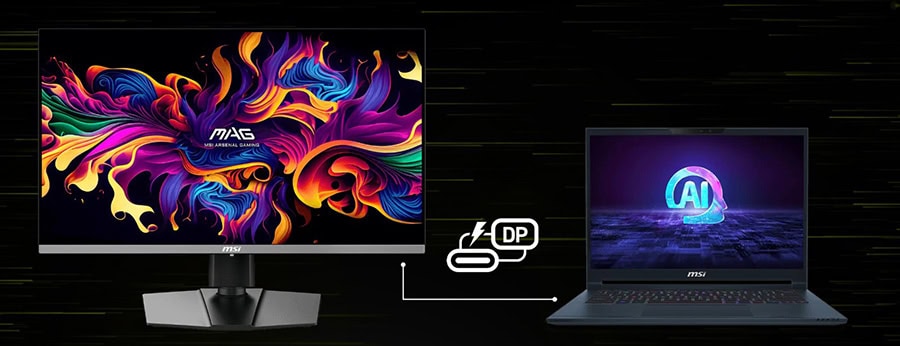 MSI MAG 272QP QD-OLED X50 Gaming Monitör H21