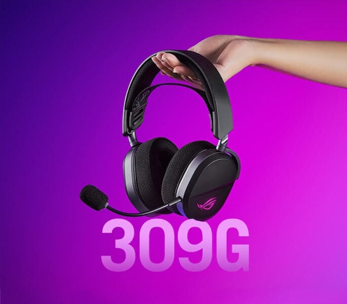 ROG Pelta White Edition Yüksek kaliteli oyun kulaklığı, ergonomik tasarım ve gelişmiş ses performansı, gamers için uygun ASUS ROG 309G model. Mükemmel ses deneyimi ve konfor sağlayan profesyonel oyun kulaklığı.