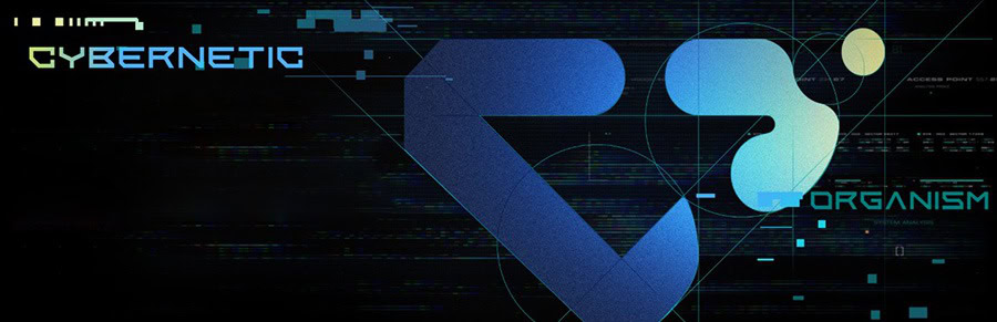 Yapay zeka ve siber güvenlik temalı teknolojik görsel, dijital dünyada gelişen siber tehditlere karşı koruma ve savunma çözümleri. Cybernetic organizma ve sistem analizi konseptiyle ilgili görsel.