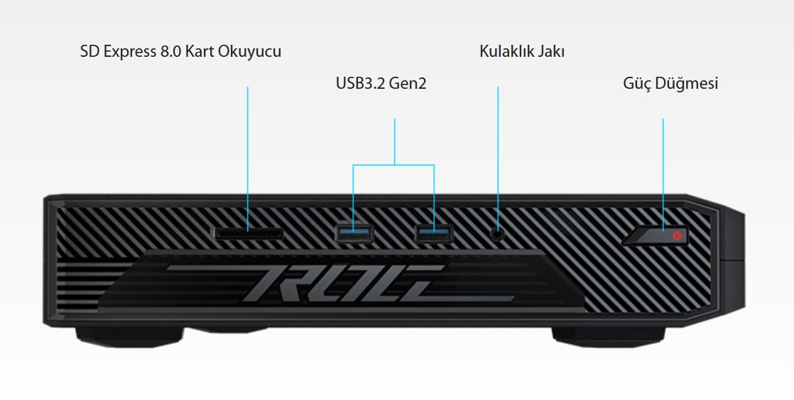 ROG-NUC ASUS ROG NUC Mini Bilgisayar H6
