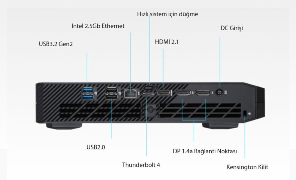 ROG-NUC ASUS ROG NUC Mini Bilgisayar H7