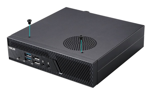 ASUS MiniPC PB63 Yüksek performanslı ASUS mini bilgisayar, çoklu USB ve ses giriş çıkış portlarıyla oyun ve ofis kullanımı için ideal, dayanıklı tasarımı ve üstün hız özellikleriyle öne çıkıyor.