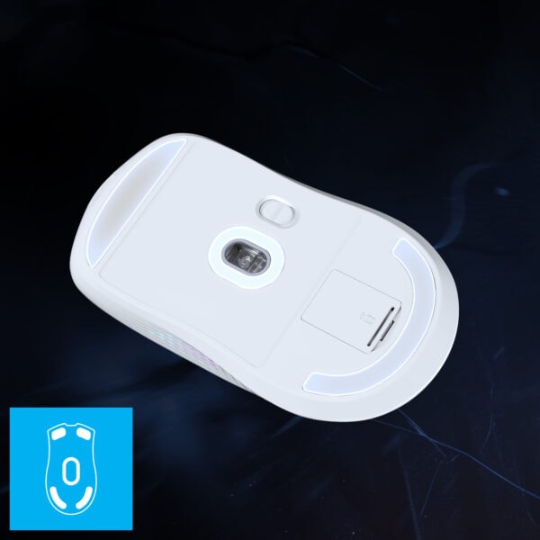 MSI VERSA 300 ELITE W White Gaming Mouse H9
