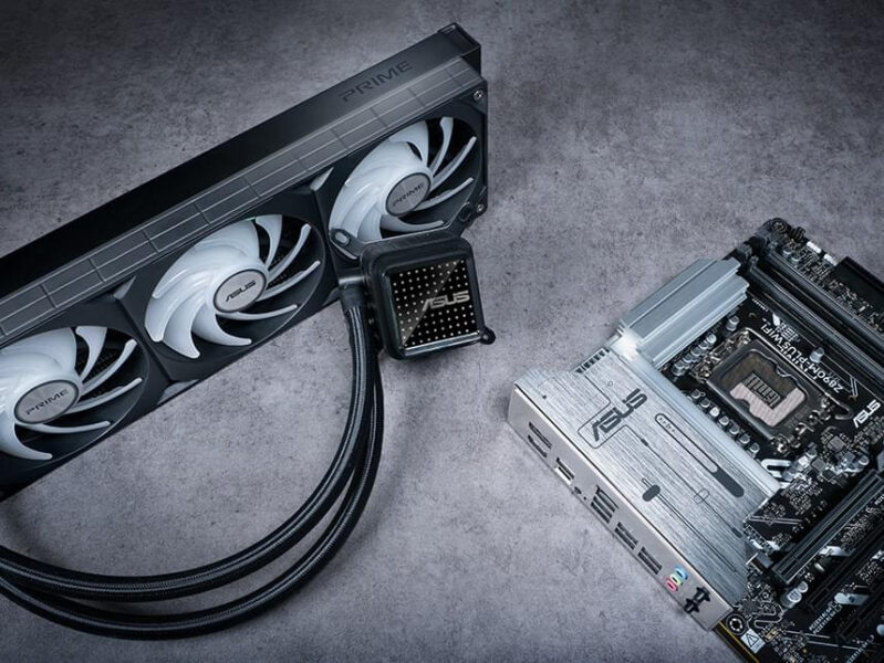 B860M MAX GAMING AX Yonga plakası ve anten ile ASUS B860M Max Gaming AX anakart seti, yüksekPerformanslı oyun ve yoğun işlem gücü için optimize edilmiştir.