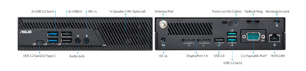 ASUS MiniPC PB63 Yüksek performanslı ASUS mini bilgisayar, çoklu USB ve ses giriş çıkış portlarıyla oyun ve ofis kullanımı için ideal, dayanıklı tasarımı ve üstün hız özellikleriyle öne çıkıyor.