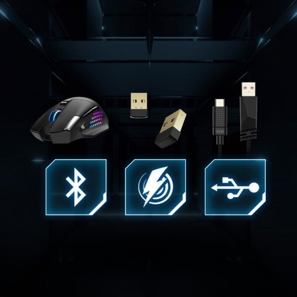 MSI Versa Pro Wireless + Dock Pro Gaming Mouse H10