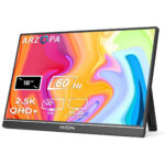 Yüksek çözünürlüklü 16 inç oyun monitörü, 2.5K QHD+ ekran, 60Hz yenileme hızı, IPS panel, USB Type-C bağlantısı ve şık tasarımıyla oyun ve profesyonel kullanım için ideal.