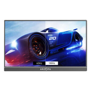 Yüksek yenileme hızına sahip oyun monitörü, 60Hz ve 180Hz seçenekleriyle yarış ve hız temalı oyunlar için ideal, şık tasarımlı ve üstün ekran performansı sunar.