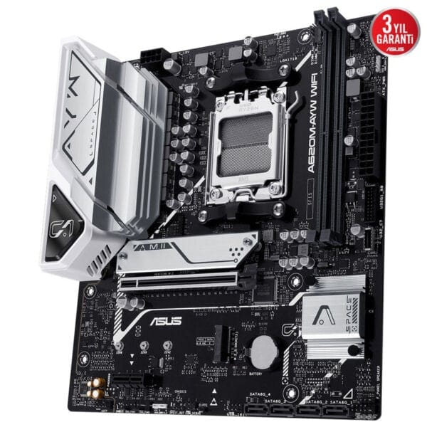 üst düzey oyun ve performans anakartı, AMD AM4 soketli ASUS ROG B550M YİĞİT, yüksek hız ve stabilite, WiiFi 6 desteği, 3 yıl garanti, oyuncular ve teknoloji tutkunları için ideal.