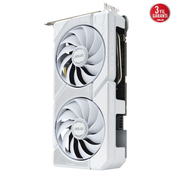 Yonga somewhat gaming ekran kartı, ASUS ROG Strix GeForce RTX 3060 Ti, soğutucu ve yüksek performanslı grafik işlemcisi, oyun ve grafik tasarım için ideal, beyaz renkli şık tasarım.