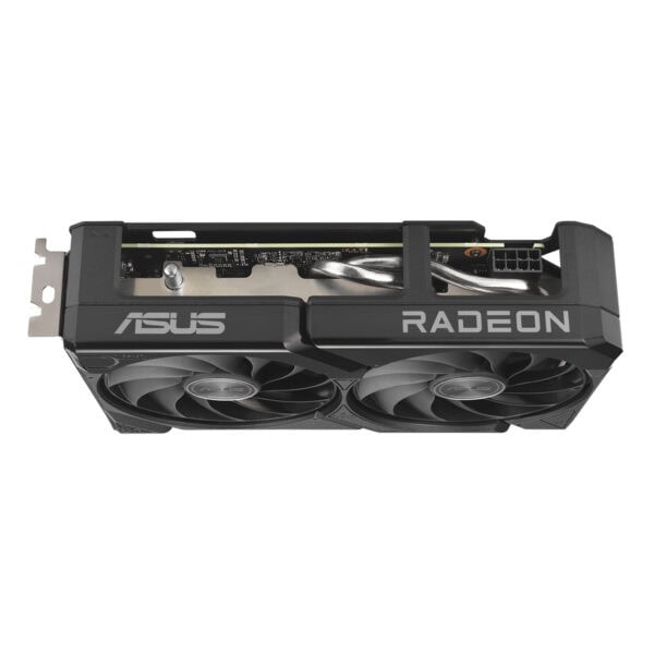Yüksek performanslı Asus Radeon ekran kartı, çift fanlı soğutma sistemi ve GPU güçlendirme özellikleri ile oyun ve grafik tasarımında üstün performans sağlar.