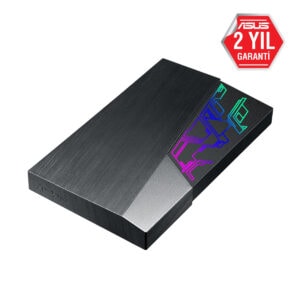 Yüksek performanslı ASUS oyun SSD hard disk, RGB aydınlatmalı tasarım ve 2 yıl garanti ile oyuncular için ideal depolama çözümü. Hızlı ve güvenilir veri saklama sağlar.