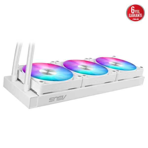 Asus Max Gaming Lc 360 Argb Lcd White Edition 360mm Intel Amd Uyumlu İşlemci Sıvı Soğutucu 14