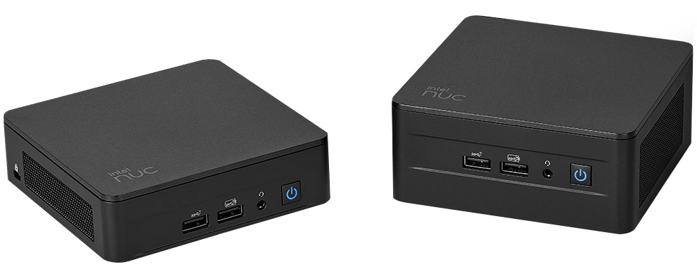 NUC 13 Pro Kit Yüksek performanslı küçük form faktörlü mini PC, Intel işlemci ve geniş bağlantı seçenekleri ile oyun ve ofis kullanımına uygun, dayanıklı ve kompakt tasarım.