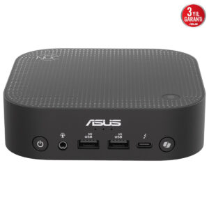 Yüksek çözünürlüklü ASUS mini bilgisayar, çoklu bağlantı seçenekleri ve şık tasarımıyla oyun ve iş ihtiyaçlarına uygun, dayanıklı ve performanslı bir masaüstü bilgisayar çözümüdür.