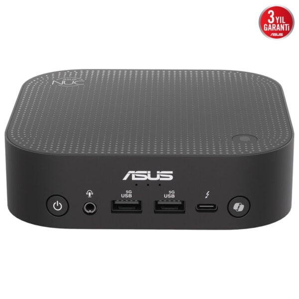 Yüksek çözünürlüklü ASUS mini bilgisayar, çoklu bağlantı seçenekleri ve şık tasarımıyla oyun ve iş ihtiyaçlarına uygun, dayanıklı ve performanslı bir masaüstü bilgisayar çözümüdür.