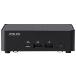 Hızlı USB ve güç bağlantı noktalarına sahip ASUS çoklu portlu bilgisayar donanımı.