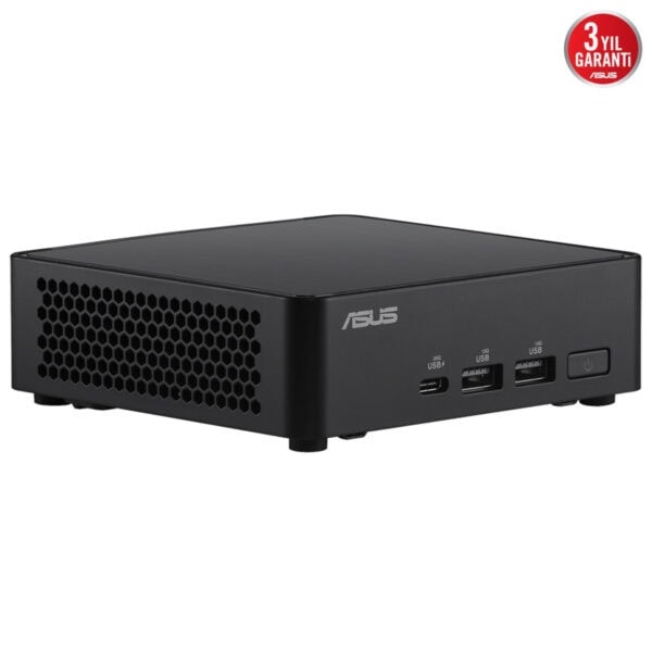 Yüksek performanslı ASUS mini bilgisayar, oyun ve ofis kullanımı için ideal, USB ve HDMI bağlantı seçenekleri белән kompakt tasarım.
