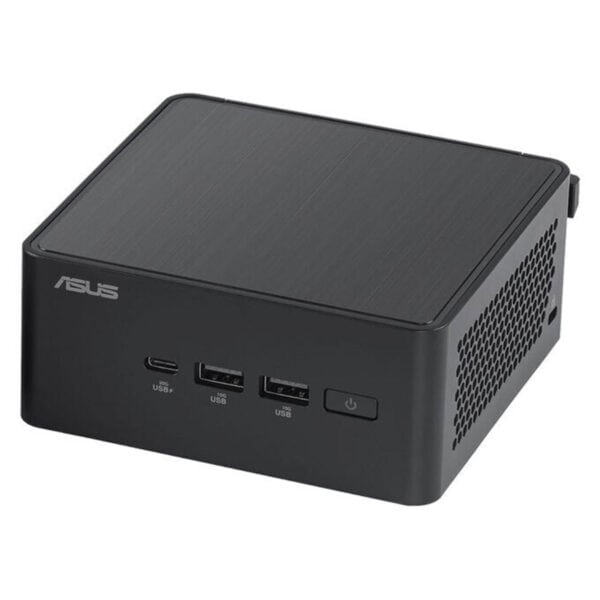 Yüksek performanslı mini bilgisayar kasası, çoklu USB portları ve şık tasarımıyla oyun ve ofis kullanımına uygun. ASUS markalı kompakt bilgisayar kutusu.