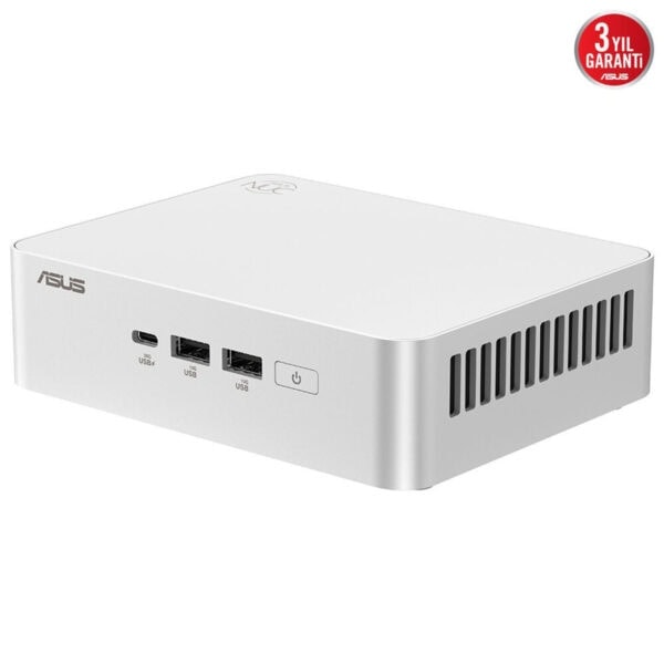 Yüksek çözünürlüklü ASUS kompakt mini PC, USB-C ve USB 3.0 bağlantı seçenekleri ile güçlü ve şık tasarıma sahip. Ev ve ofis kullanımı için ideal, hızlı performans sağlar.