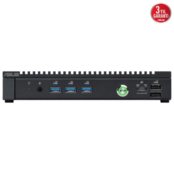 Yüksek performanslı ASUS Windows 10 mini PC, 3 port USB 3.0 ve 2.0, Ethernet ve HDMI girişleri ile oyun ve ofis kullanımı için ideal, şık ve dayanıklı tasarım, kaliteli donanım.