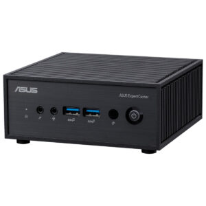 USB-C ve USB 3.0 portları olan ASUS ExpertCenter mini PC, yüksek performans ve dayanıklılık sağlar, ofis ve ev kullanımı için ideal kompakt bilgisayar çözümüdür.