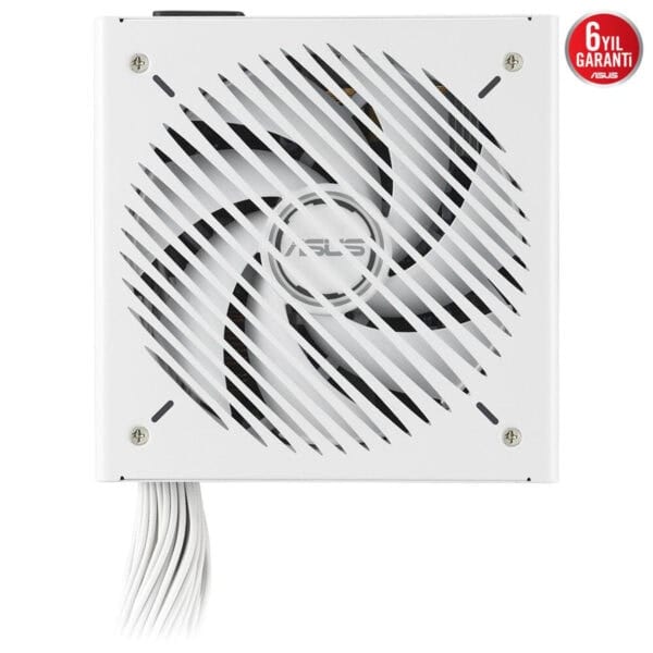 Yüksek kaliteli beyaz bilgisayar güç kaynağı, soğutucu fan ve gelişmiş ventilasyon tasarımı ile oyuncu ve ofis kullanımı için uygun. ASUS garantili, dayanıklı ve sessiz çalışma özellikleriyle öne çıkar.