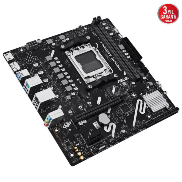 Yüksek performanslı ASUS ROG Strix B450-A Gaming anakart, AMD Ryzen işlemci ve DDR4 RAM desteği ile oyun ve profesyonel kullanımlar için ideal.