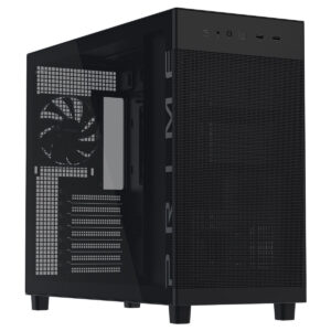 Asus Prime Ap303 Tg Black 1x120mm Fan Mesh Temperli Cam Usb 3 2 Mid Tower Atx Gaming Kasa 1