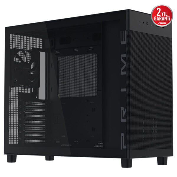 Asus Prime Ap303 Tg Black 1x120mm Fan Mesh Temperli Cam Usb 3 2 Mid Tower Atx Gaming Kasa 4