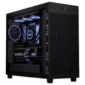 Asus Prime Ap303 Tg Black 1x120mm Fan Mesh Temperli Cam Usb 3 2 Mid Tower Atx Gaming Kasa T2