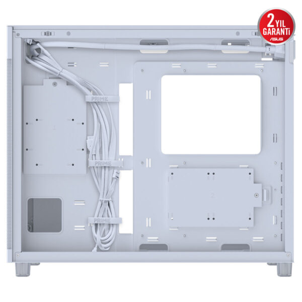 Asus Prime Ap303 Tg White 1x120mm Fan Mesh Temperli Cam Usb 3 2 Mid Tower Atx Gaming Kasa 10