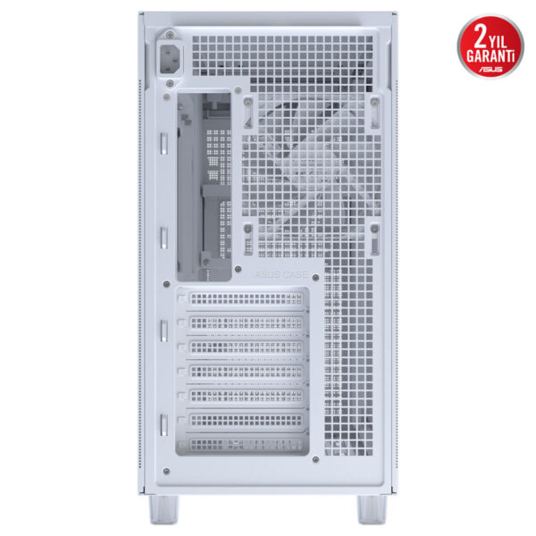 Asus Prime Ap303 Tg White 1x120mm Fan Mesh Temperli Cam Usb 3 2 Mid Tower Atx Gaming Kasa 11