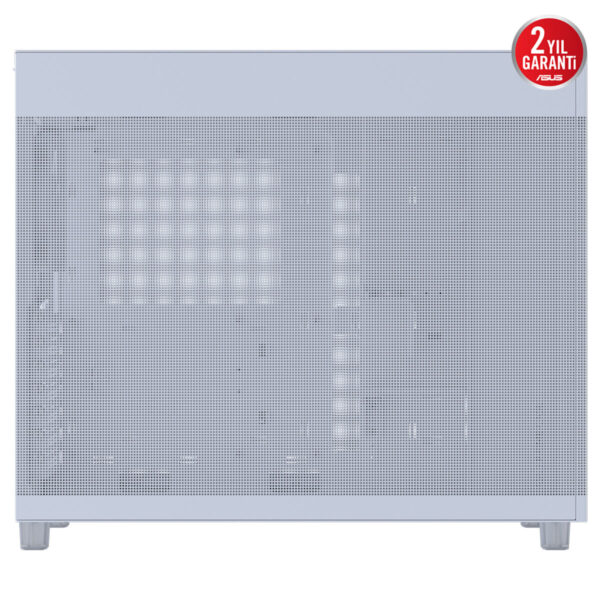 Asus Prime Ap303 Tg White 1x120mm Fan Mesh Temperli Cam Usb 3 2 Mid Tower Atx Gaming Kasa 9