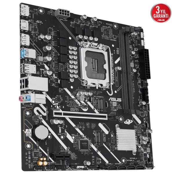 Yüksek kaliteli ASUS anakart, oyun ve bilgisayar performansı için optimize edilmiş, modern bileşenlerle donatılmış, bağlantı ve genişletme imkanları sunan anakart modeli.