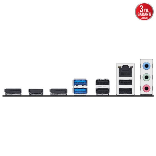 Yüksek çözünürlüklü anakart bağlantı portları ve arka panel girişleri, USB, HDMI, Ethernet ve ses jakları ile donatılmış oyun ve bilgisayar bileşenleri için çok çeşitli bağlantı imkanları.