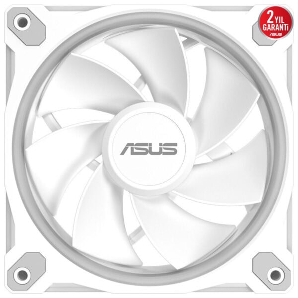 Yüksek performanslı ASUS bilgisayar fanı, güçlü soğutma için tasarlanmış RGB LED düzenlemeli ve sessiz çalışma özellikleriyle oyun ve ofis bilgisayarları için ideal.