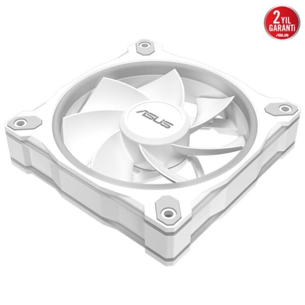 Yüksek performanslı bilgisayar ve oyun sistemleri için ASUS marka bilgisayar soğutucu fanı, sessiz ve verimli soğutma sağlar, uzun ömürlü kullanım için 2 yıl garanti.