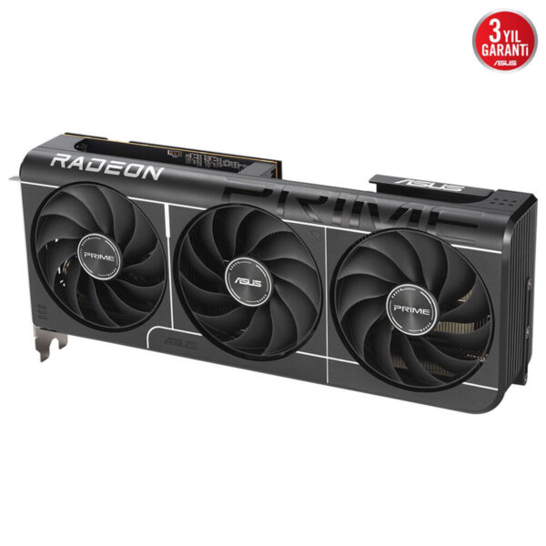 Yüksek performanslı ASUS Radeon ekran kartı, üçlü soğutma fan sistemi ile oyun ve grafik işlemleri için ideal, dayanıklı ve yüksek kalite, gaming ve bilgisayar bileşenleri için uygun.