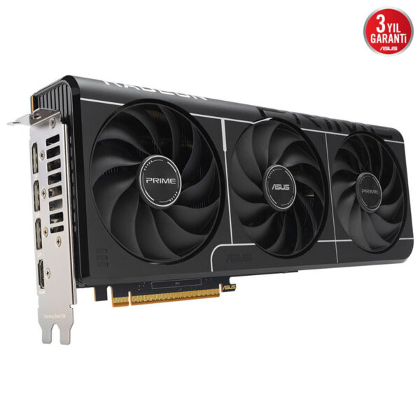 Yüksek performanslı ASUS ekran kartı, oyun ve grafik işlemleri için ideal, üçlü soğutucu sistemli, dayanıklı ve şık tasarım ve yüksek hızda grafik işlem gücü sağlayan modern donanım.