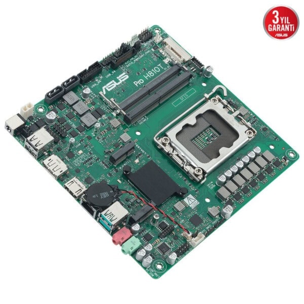 Intel anakart, DDR4 RAM, işlemci yuvası ve çeşitli bağlantı noktaları ile gaming ve bilgisayar donanımı için yüksek performanslı anakart.