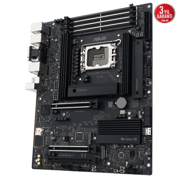 Gelişmiş ASUS anakart, yüksek performans ve dayanıklılık için tasarlanmış, oyun ve tasarım için ideal, çoklu bağlantı ve soğutma özellikleriyle öne çıkan anakart.