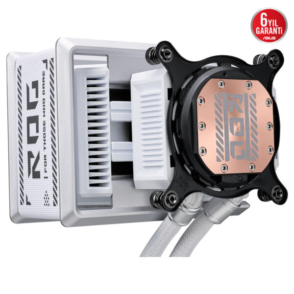 Asus Rog Ryuo Iv Slc 360 Argb White Edition 360mm Intel Amd Uyumlu İşlemci Sıvı Soğutucu 11