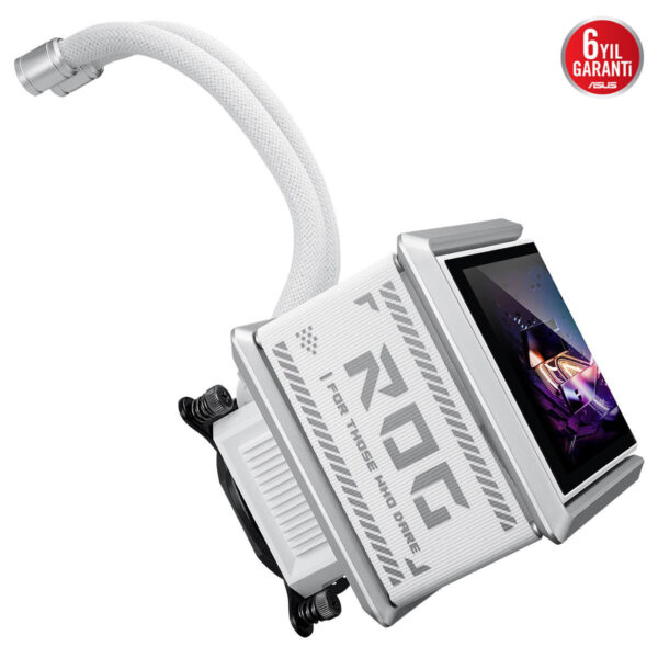 Asus Rog Ryuo Iv Slc 360 Argb White Edition 360mm Intel Amd Uyumlu İşlemci Sıvı Soğutucu 9