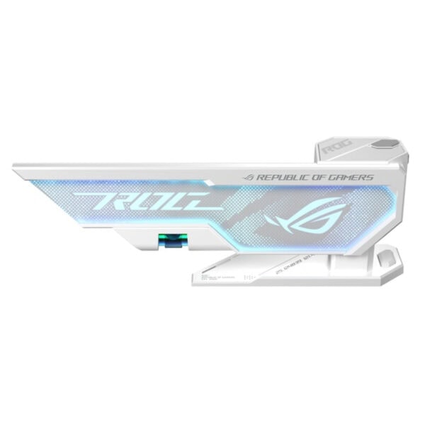 Yüksek performanslı ROG gaming RAM, beyaz renkli ve LED aydınlatmalı, ASUS'un Republic of Gamers serisine ait, mükemmel oyun deneyimi için tasarlandı.