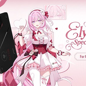 Rog Phone 9 serisi için Elysa özel koleksiyon telefon kılıfı, anime tarzı tasarım ve oyun temalı görüntü, renkli ve estetik telefon aksesuarı.